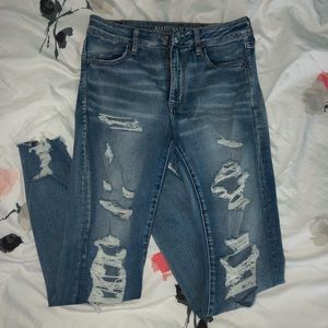 High waisted Jeggings